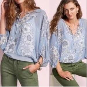 Cabi Sirena Floral Top # 5387. Size XS.